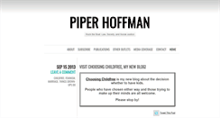 Desktop Screenshot of piperhoffman.com